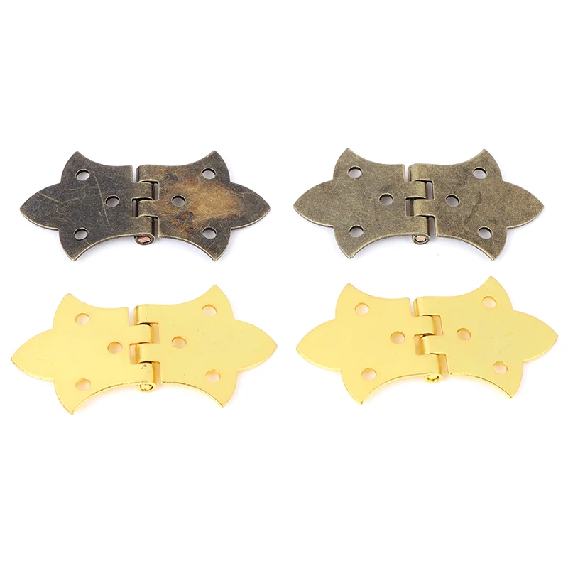 

4pc Wooden Box Hinge Zinc Alloy Cabinet Hardware Antique hinges for Jewelry case