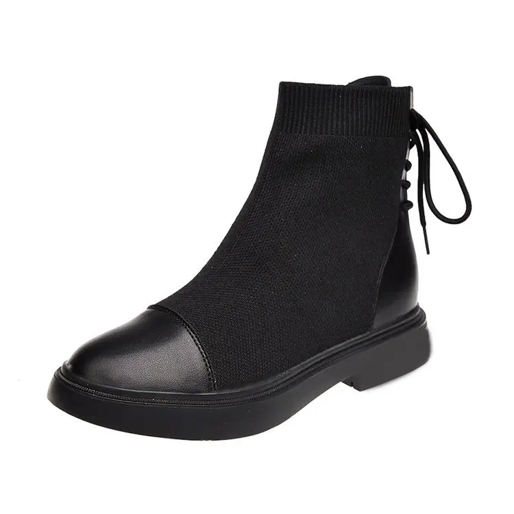 Классические Модные женские осенние ботильоны однотонные винтажные короткие