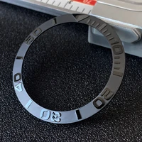 slopping ceramic bezel insert 3830 6mm convex word for for rlx yacht master watch parts