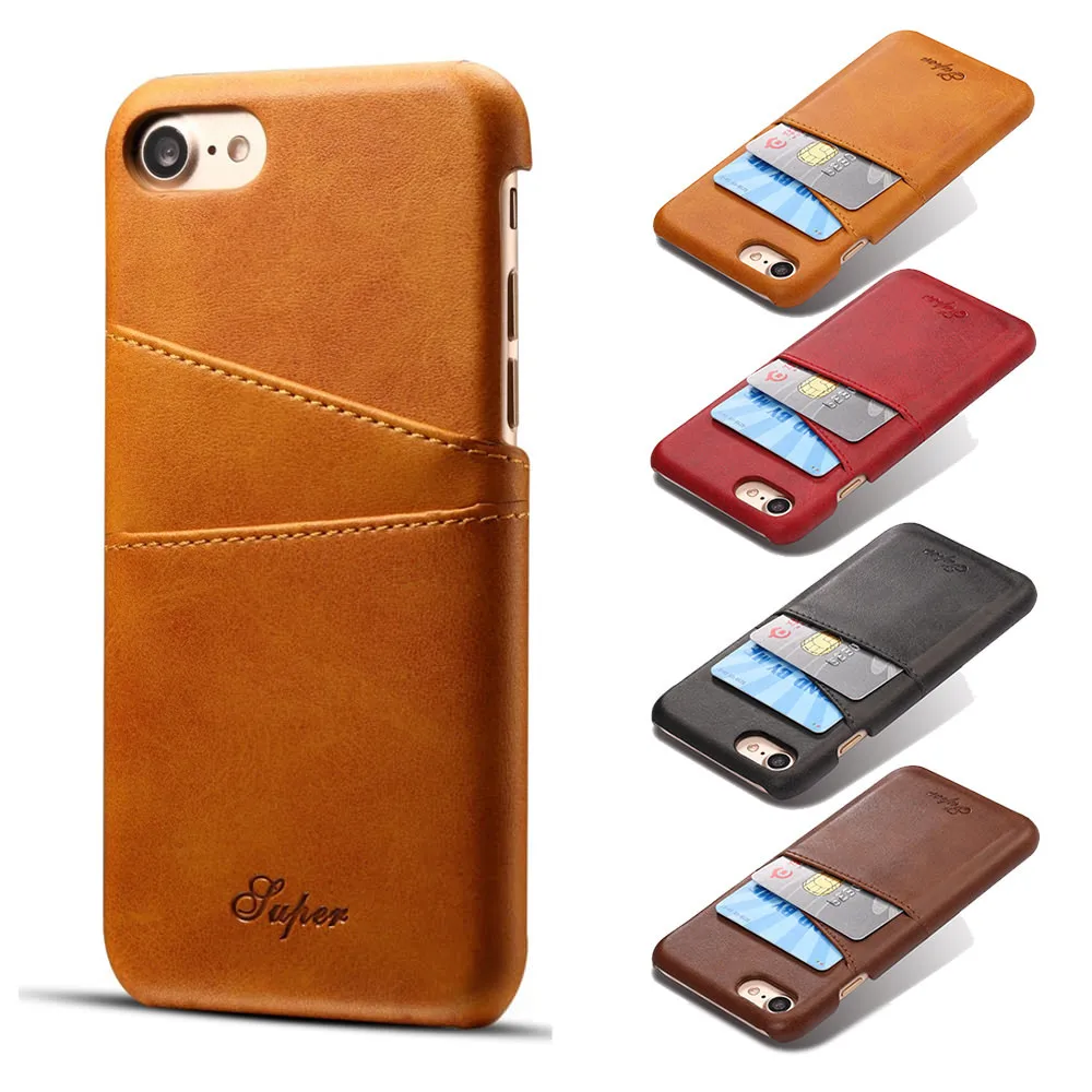 Уникальный кожаный чехол для телефона Apple iPhone 6 6S Plus 7 8 роскошный бампер Xr X Xs Max