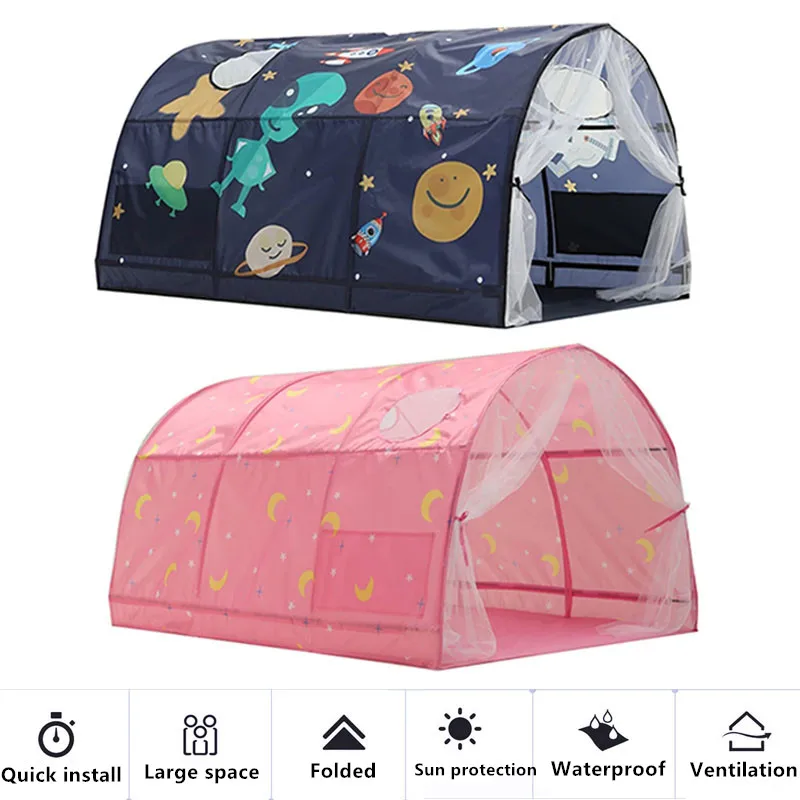 

Portable Kids Space Toys Play House For Kids Folding Small House Tent House Ball Pit Pool Tent Bed Tent Girls Boy Room Decor