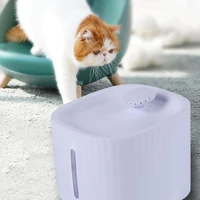 3l automatic cat water fountain led electric mute water feeder usb dog pet drinker bowl pet drinking dispenser for cat dog