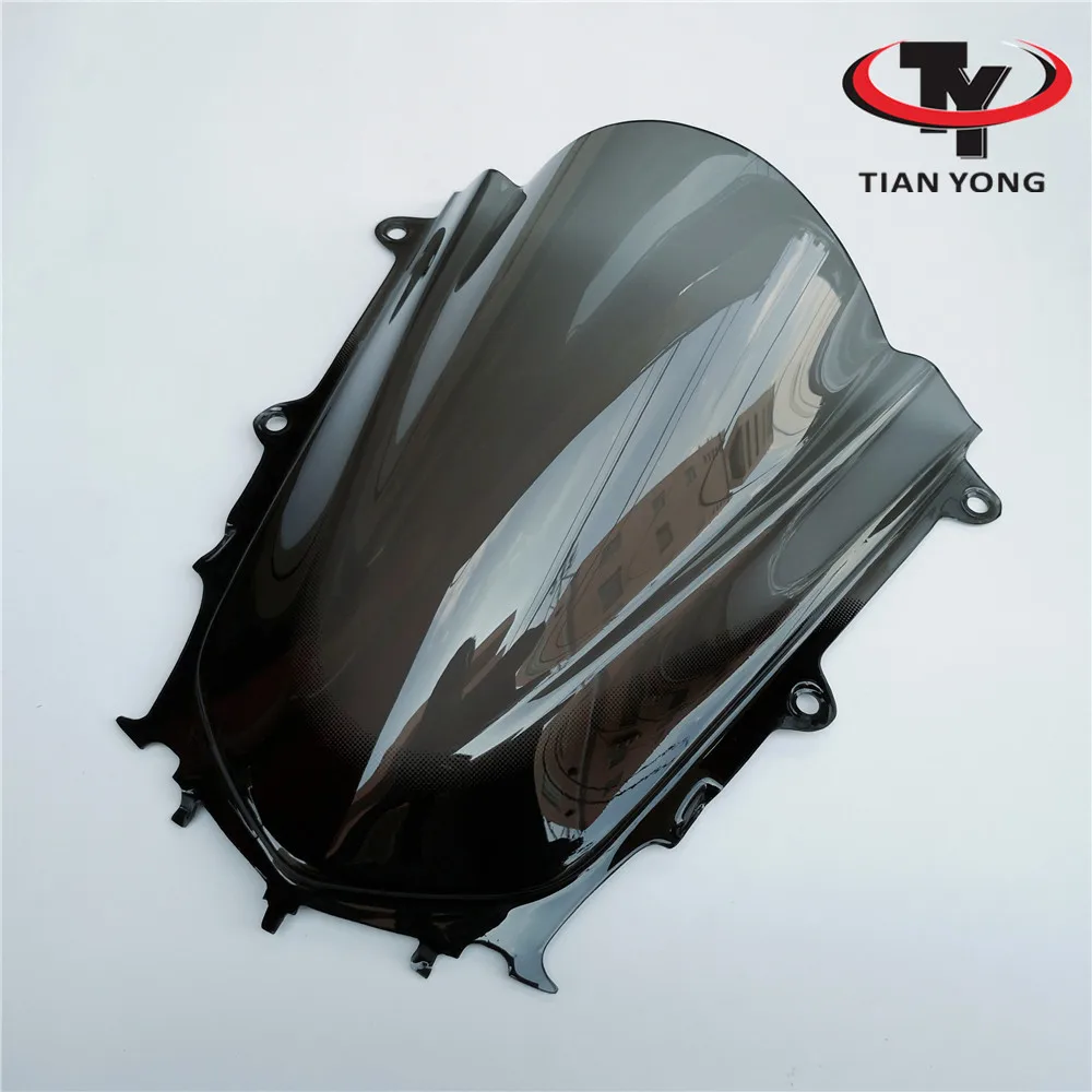 

Лобовое стекло мотоцикла для Yamaha R1 2015-2016-2017, дефлектор ветрового стекла, пузырьковое усиление 15-17, дымчато-черный