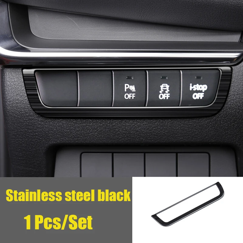 1 шт. автомобильные Налобные фонари из нержавеющей стали для Mazda 3 Axela 2019 2020|Лепнина