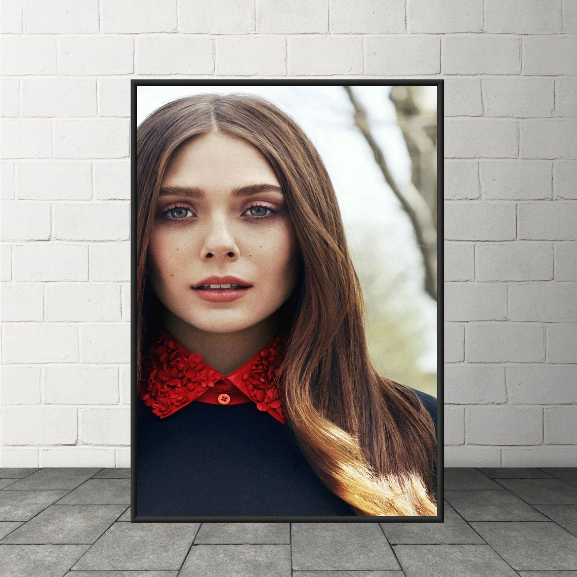 Плакат Элизабет Олсен кинозвезда актер искусство холст плакат печать настенная