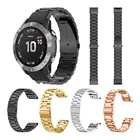 Металлический быстросъемный легко устанавливаемый ремешок для часов Garmin Fenix 6X5X Plus, ремешок 26 мм, браслет для Garmin Fenix 6X Pro5X33HR
