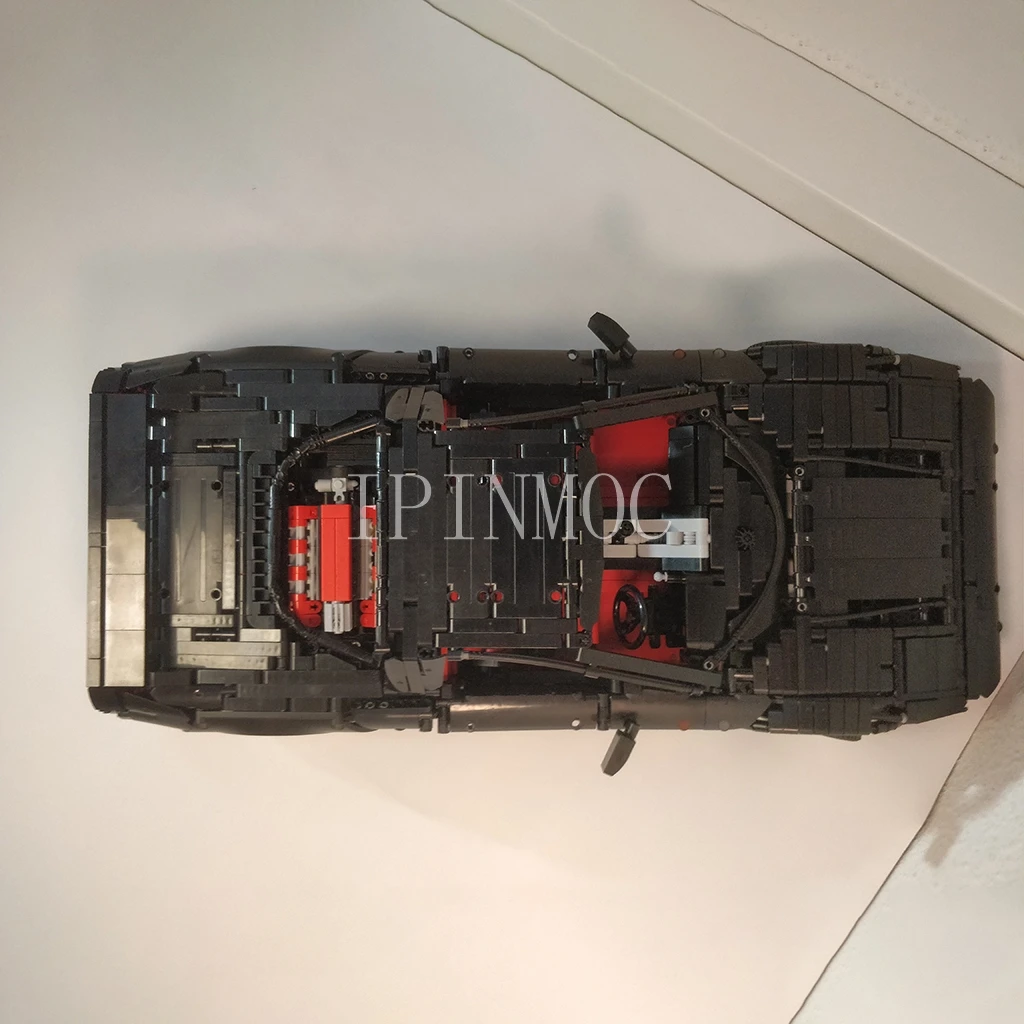 Технология строительный блок moc-30093 Honda nsxs автомобиль супер спортивный части