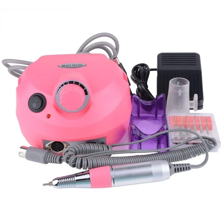 Превосходный 220V Pro акриловый электрический пилочка для ногтей буферные биты