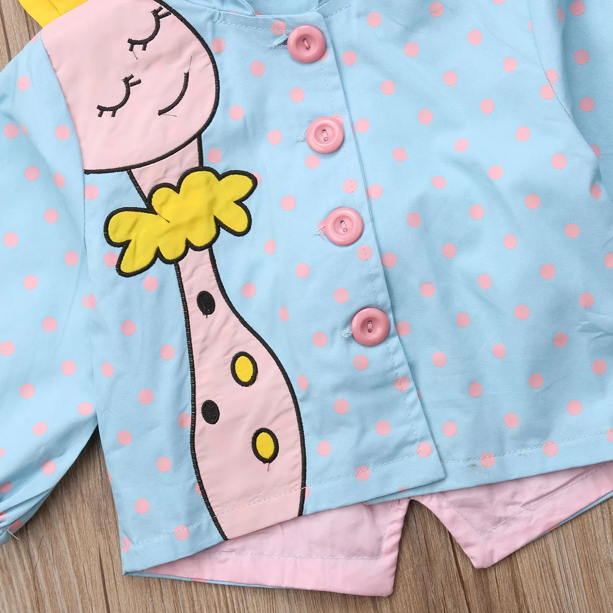 Детская верхняя одежда с капюшоном для девочек ясельного возраста пальто куртка