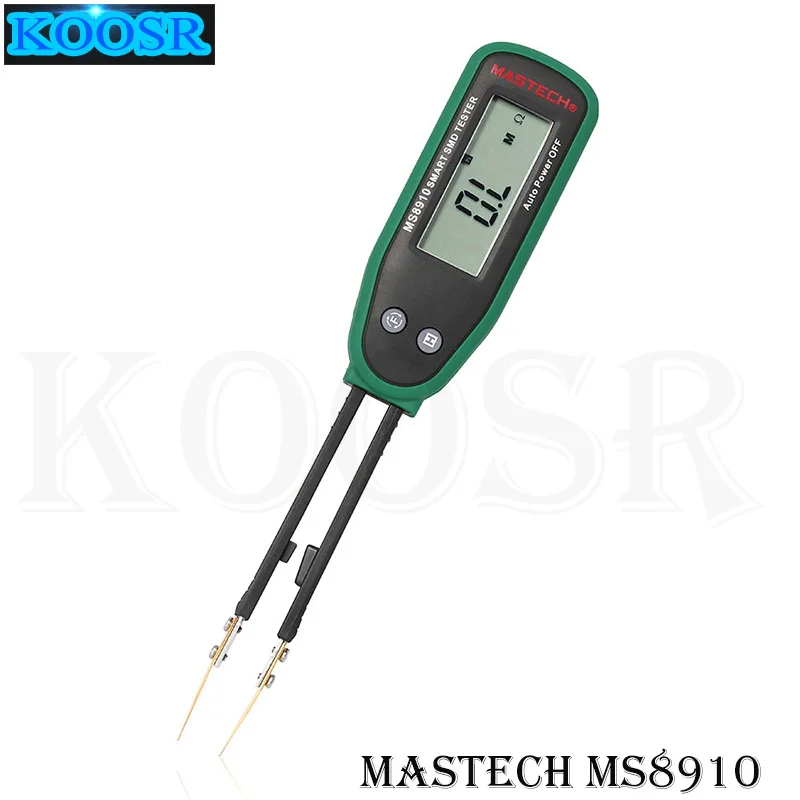 MASTECH MS8910 SMD тестер детектор 3000 отсчетов Цифровой мультиметр умный Измеритель