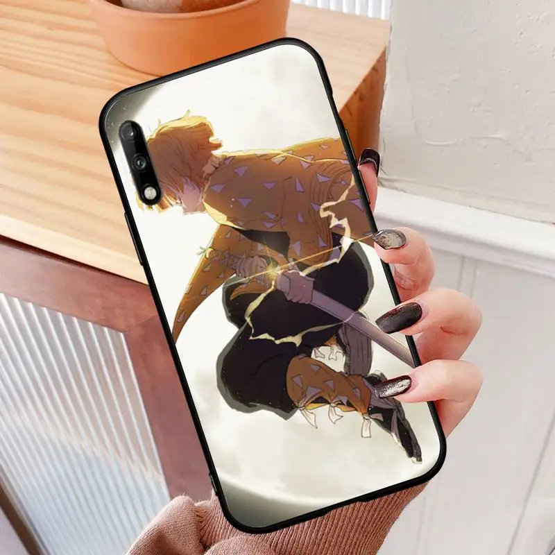 

Cute Japan Demon Slayer Phone Case For Samsung A51 6 7 8 9 71 10 20 40 50 70 30 S Plus 2018 Cover Fundas Coque