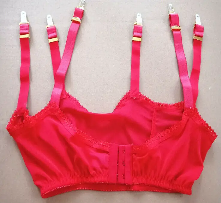 Women 6 Metal Buckles Straps Garter Belt Sexy Lingerie Suspender Elastic | Женская одежда