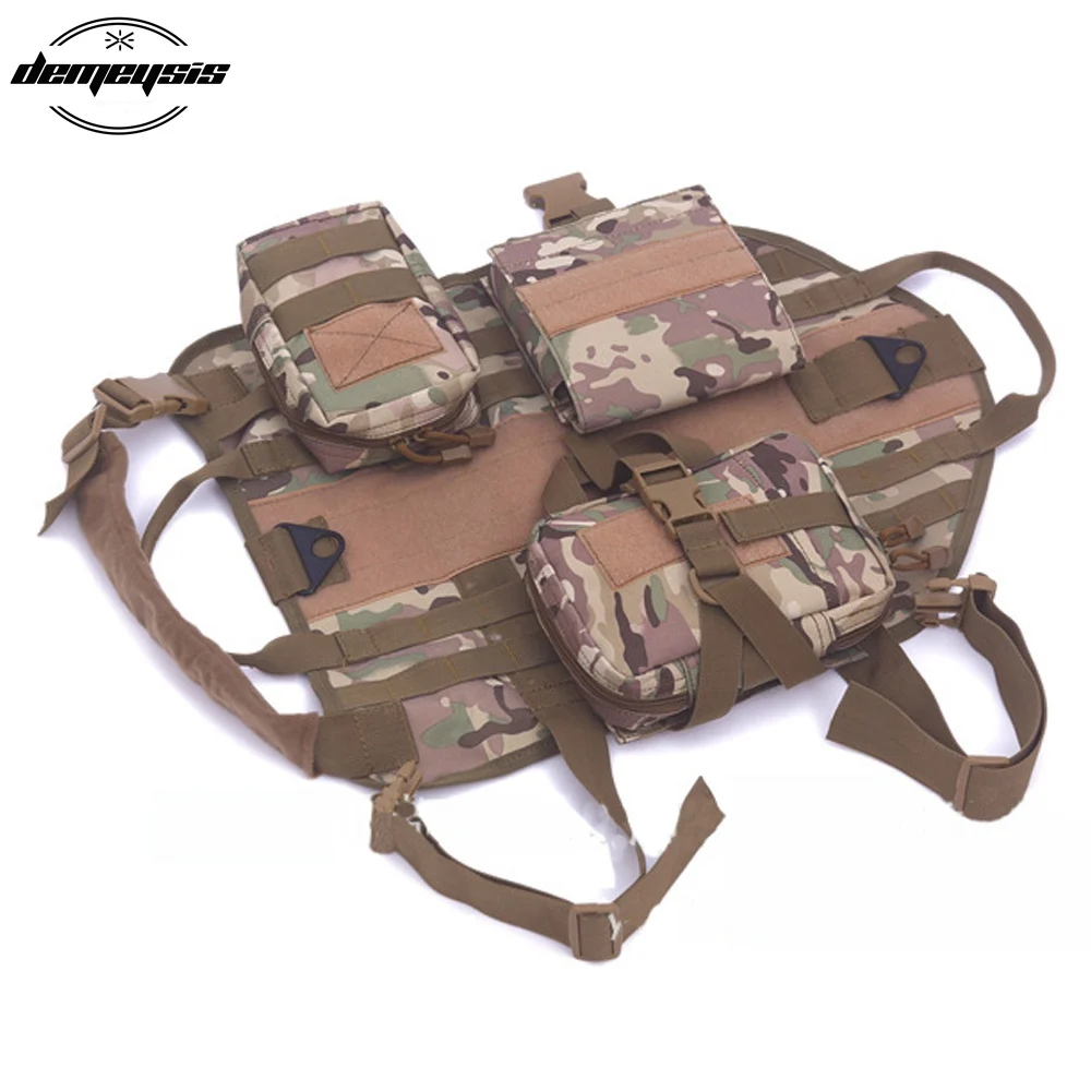 Тактический Жилет для собак облегченная модульная система переноски снаряжения