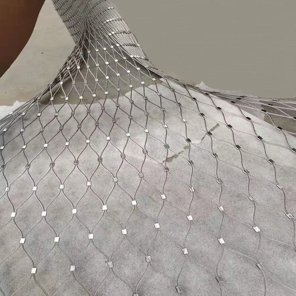 Сетка из нержавеющей стали для лестницы|Ограждение шпалеры и ворота| |