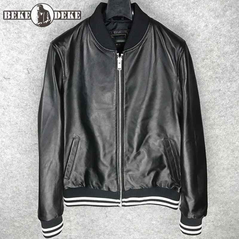 Уличная одежда облегающее короткое пальто из овечьей кожи с вышивкой Женская