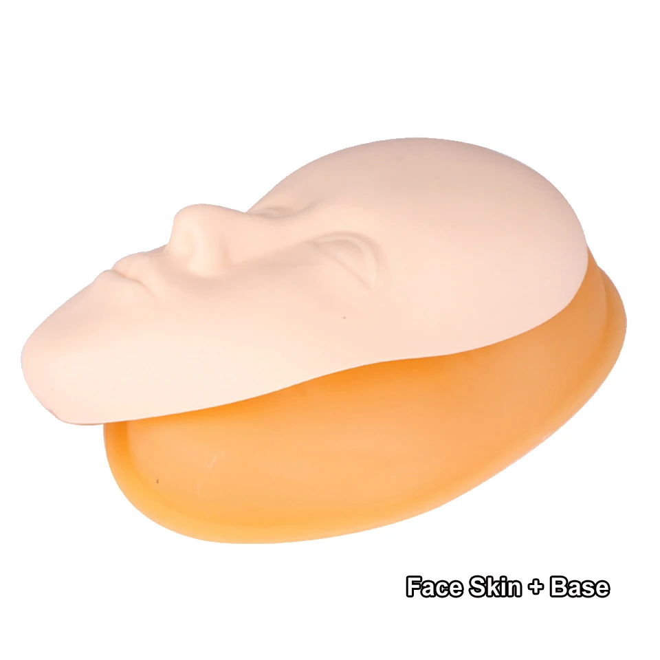 Силиконовая голова-манекен для практики татуировок бровей и макияжа | Красота