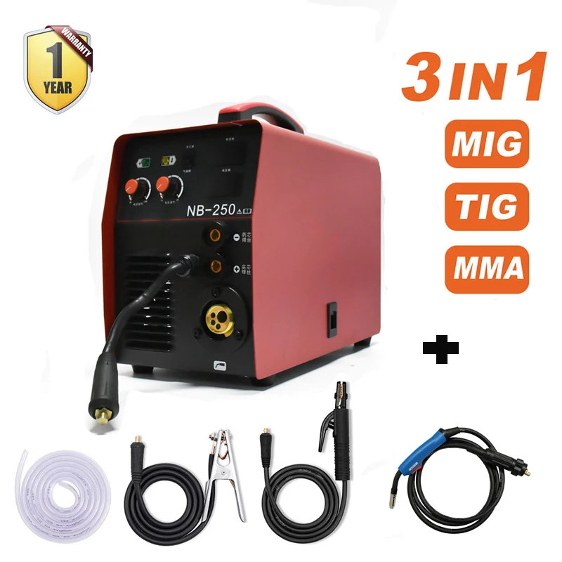 

Сварочный аппарат MIG/TIG/MMA, полуавтоматический инвертор, аргоновый дуговой газовый, менее 5 кг, сварочный аппарат 3-в-1, 220 В