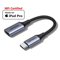 original mfi certified usb c to lightning headphone jack adapter for apple ipad pro macbook air usb type c audio converter cable