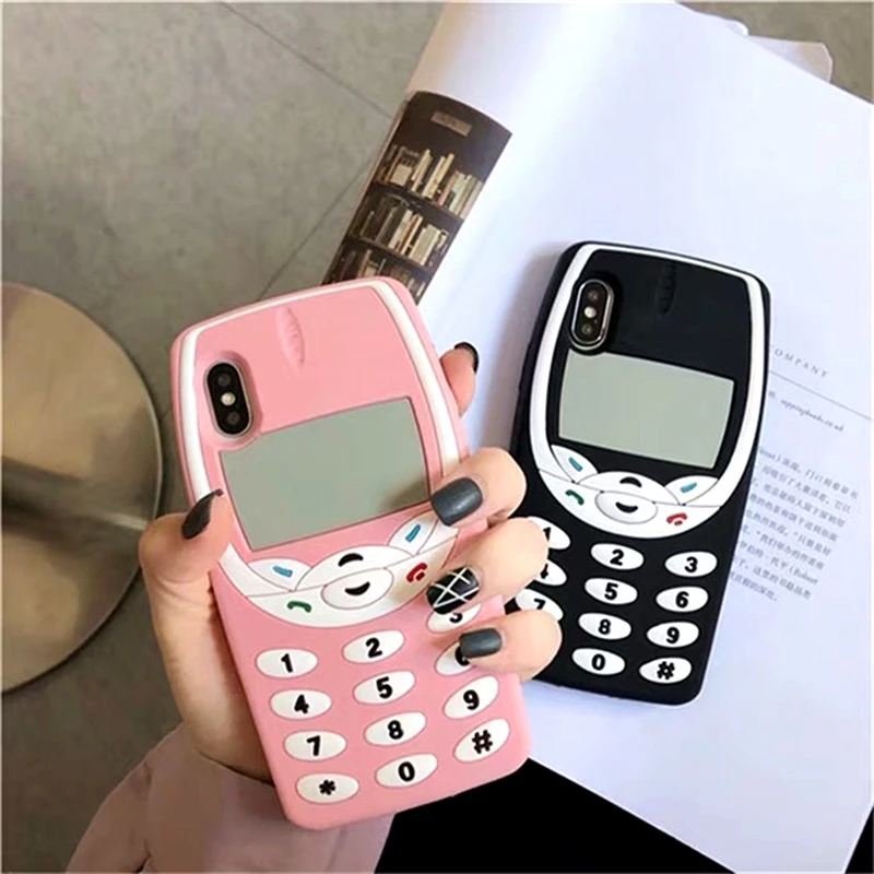 3D милый клетчатый классический мобильный телефон чехол для iPhone 12Pro 11 Xs Max 6 7 8 плюс