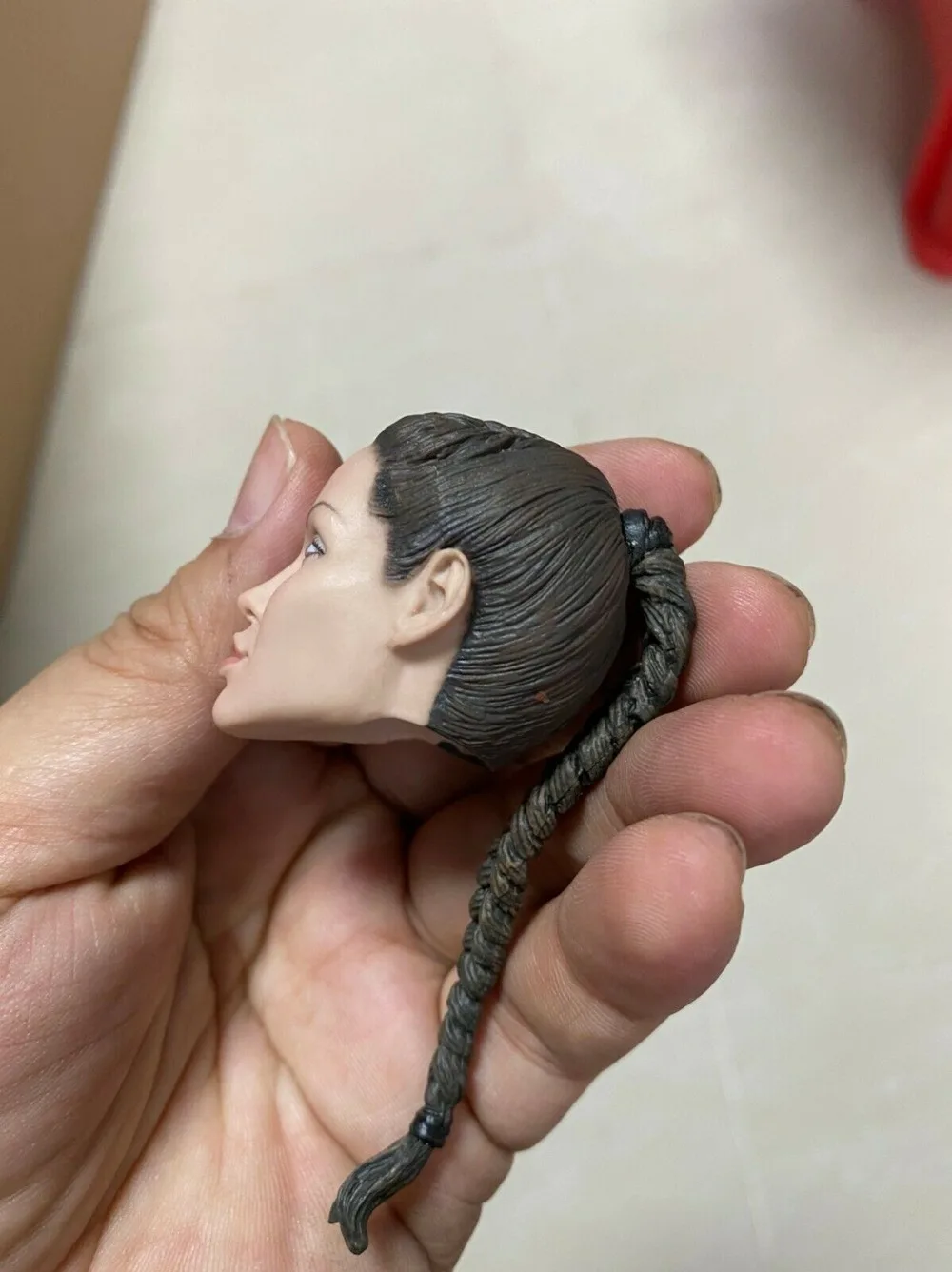 

1/6 scale female figure Julie Laona head sculpture fit 12 inch action figure body