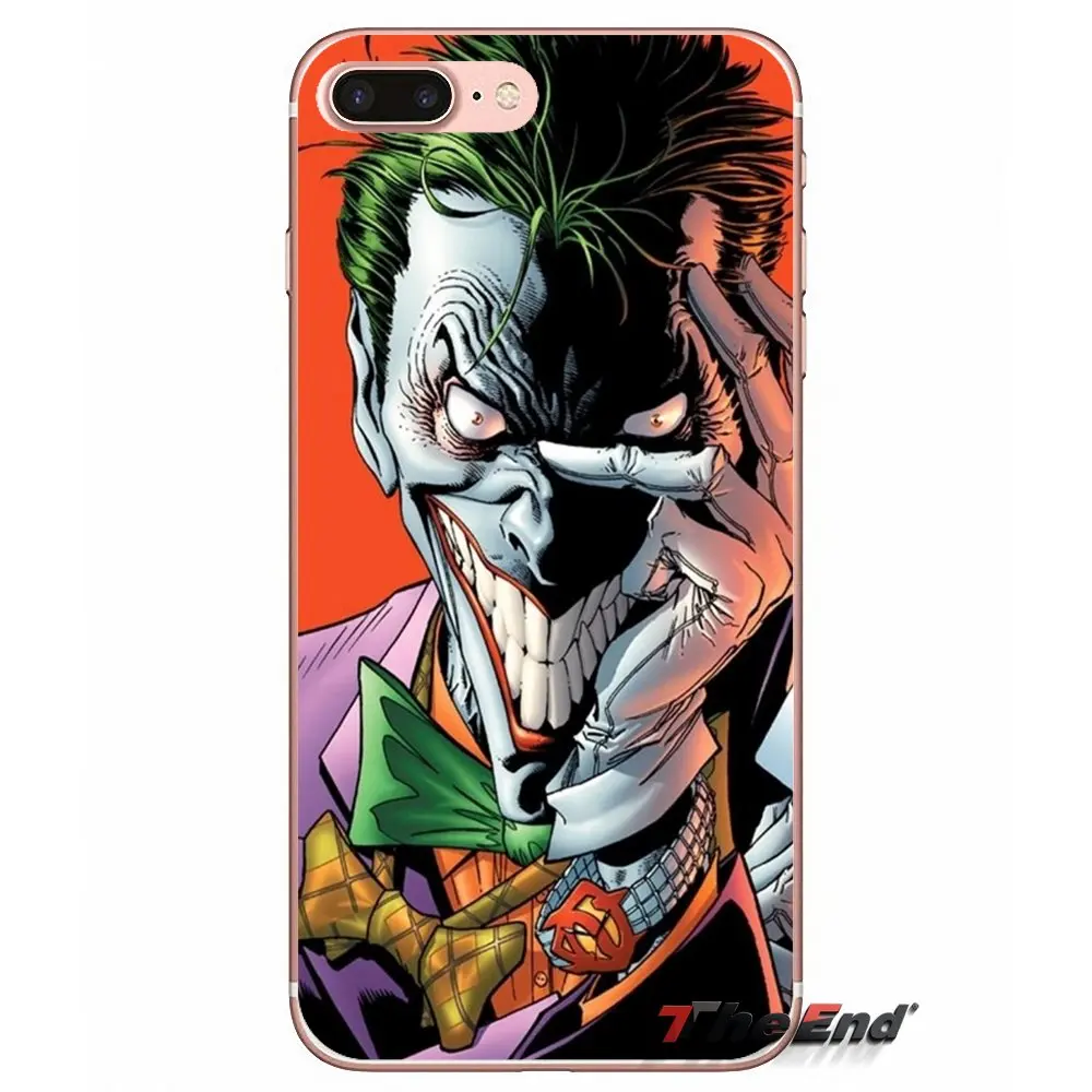 Силиконовый чехол для samsung Galaxy S9 Plus Note 8 One oneplus 5T Meizu M5s LG V30 htc U11 dc comics The Joker all heroes |