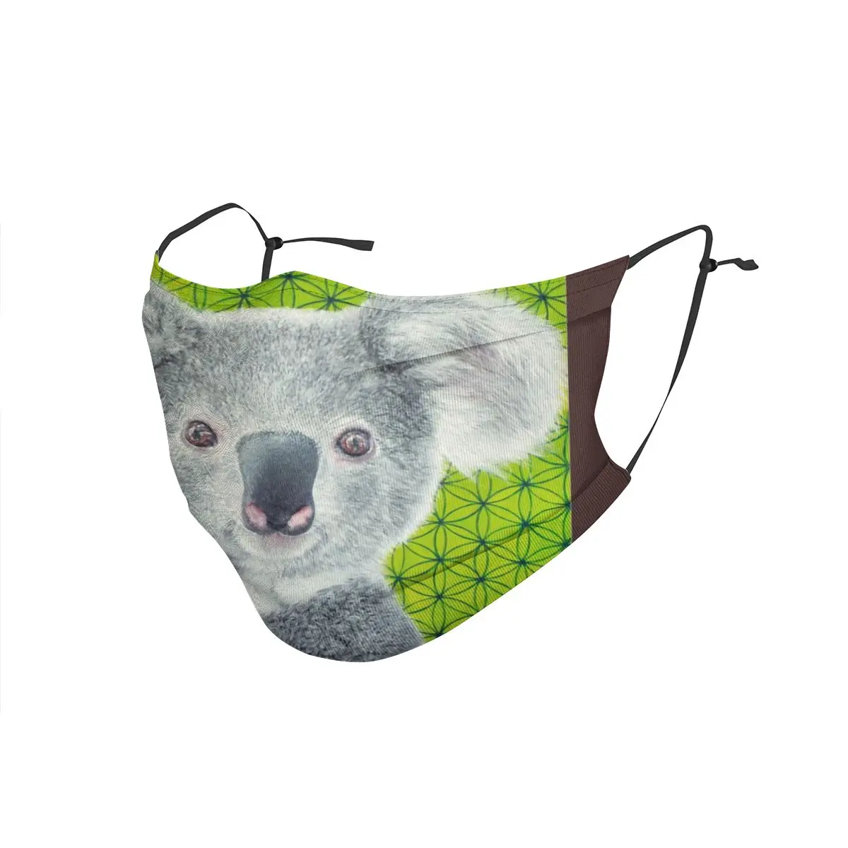 Неодноразовая маска для лица Koala с животными медведем мужская женская