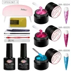 Набор для маникюра с УФ-лампой, СВЕТОДИОДНЫЙ Набор для сушки гель-лака, 6 шт.