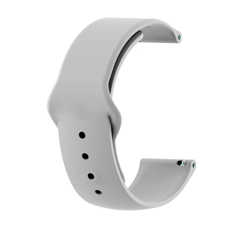 

18MM 20MM 22MM Strap For Ticwatch Pro 2020/Pro 3 GPS/E2/S2 Smart Watch Band Silicone Straps For TicWatch E Tic Watch 2 C2 Correa