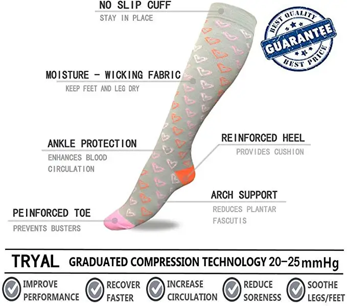 Компрессионные носки для мужчин и женщин мужские лучшие Градуированные