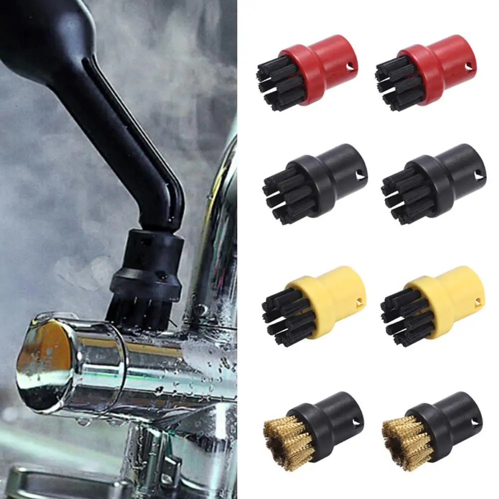 

2PCS Steam Cleaning Brush For Karcher SC1 SC2 SC3 SC4 SC5 SC7 2.863-058 Round Cleaning Brushes Replace Sofa Corner Dust Clean Up