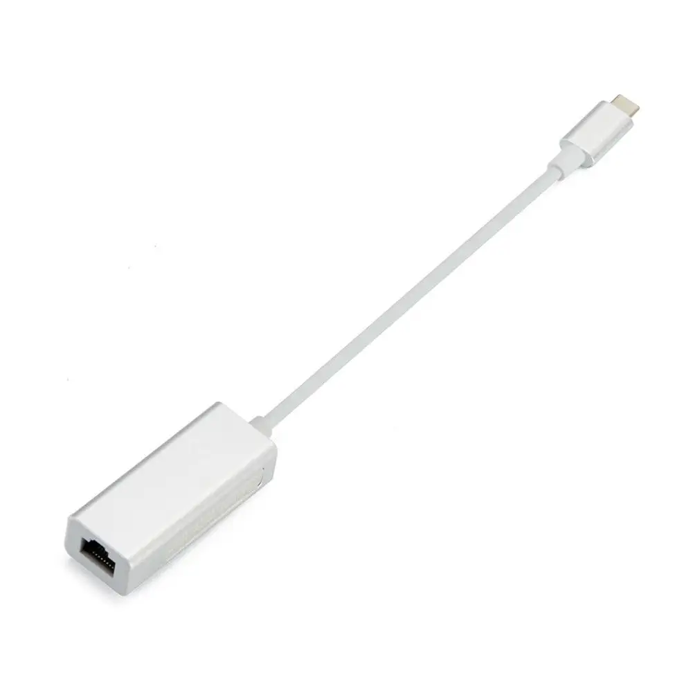 DishyKooker USB C к Ethernet адаптер Тип RJ45 алюминиевый Lan Проводной для ПК и Mac|Адаптеры Type-C| |