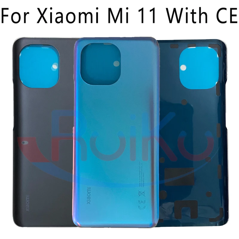 Задняя крышка батарейного отсека для Xiaomi Mi 11 | Мобильные телефоны и аксессуары