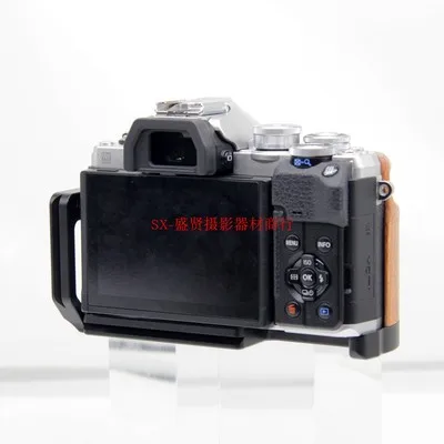 Деревянный L-образный кронштейн для штатива с шариковой головкой быстросъемная