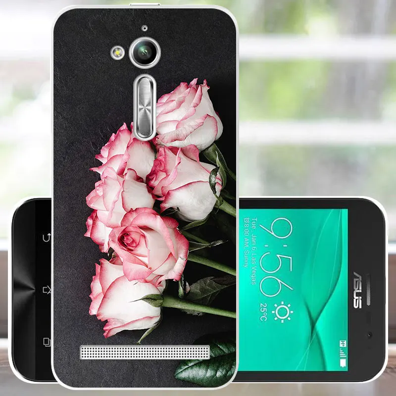 1FBM FANATU Asus Zenfone Go ZB500 чехол 5," Мягкий ТПУ ZB500KL силиконовый чехол задняя защитная крышка для Asus Zenfone Go ZB500KL Funda - Цвет: 1FBM