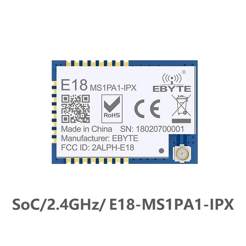 10 шт./лот E18-MS1PA1-IPX CC2530 Zigbee Module 100mW 2 4 GHz PA SoC IoT Radio Transceiver | Мобильные телефоны и