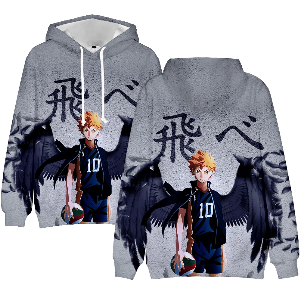 

Fashion 3D Haikyuu!! Hoodies Sweatshirts Men Women Tops Hot 3D Print Comic Haikyuu!! Kids Anime Hoodie Casual Men-Pullovers