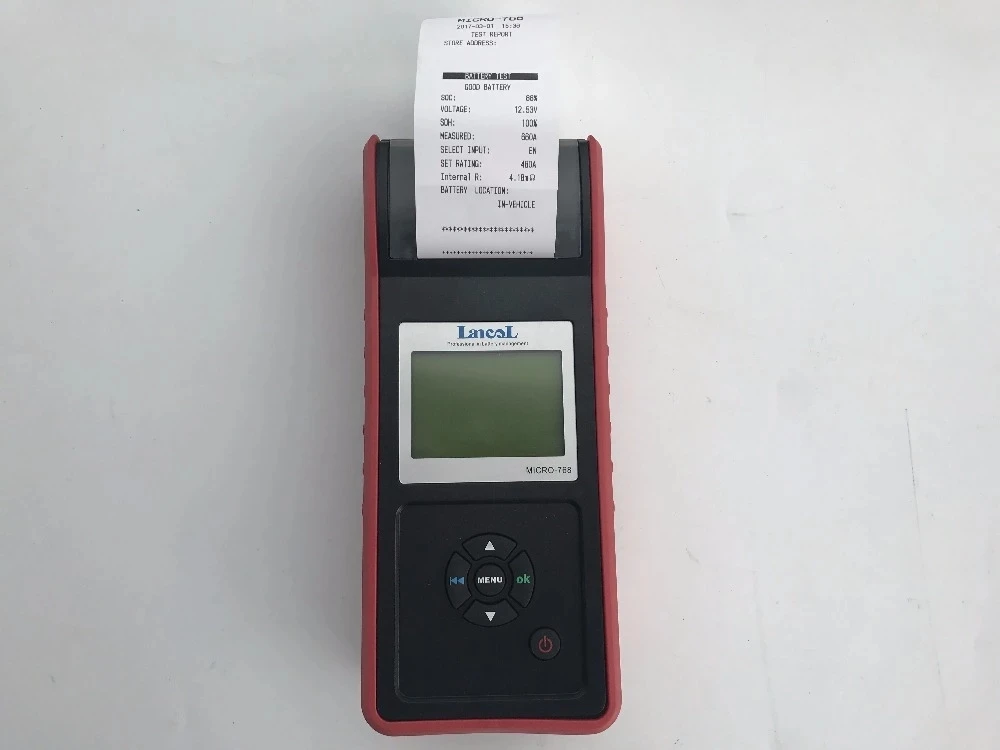 Тестер батареи диагностический анализатор внутреннего сопротивления с