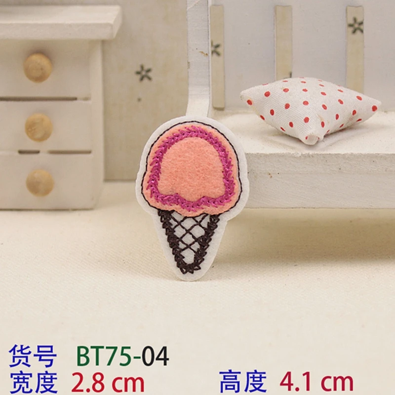 Вышитые Мультяшные наклейки на одежду для детей аксессуары детской одежды