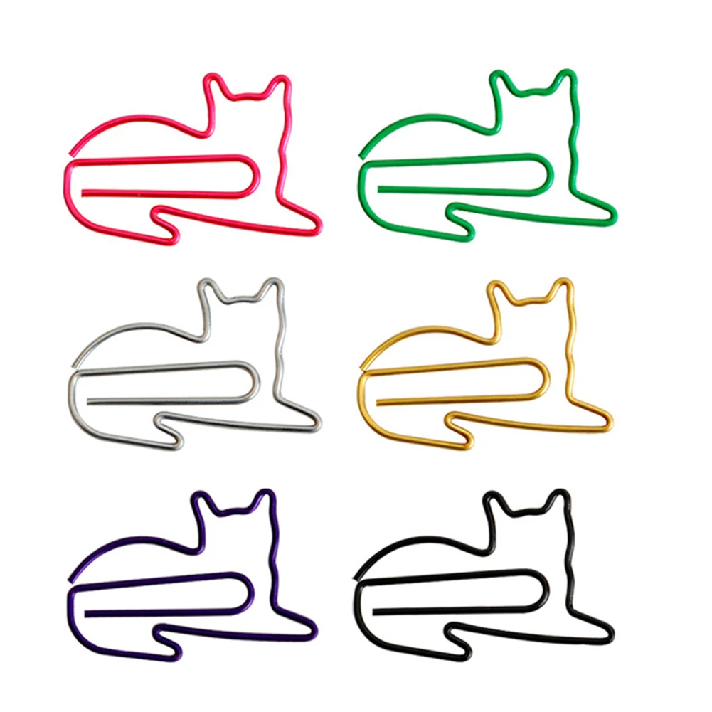 20 шт. зажимы для кошек и бумажные книг школьные офисные принадлежности |