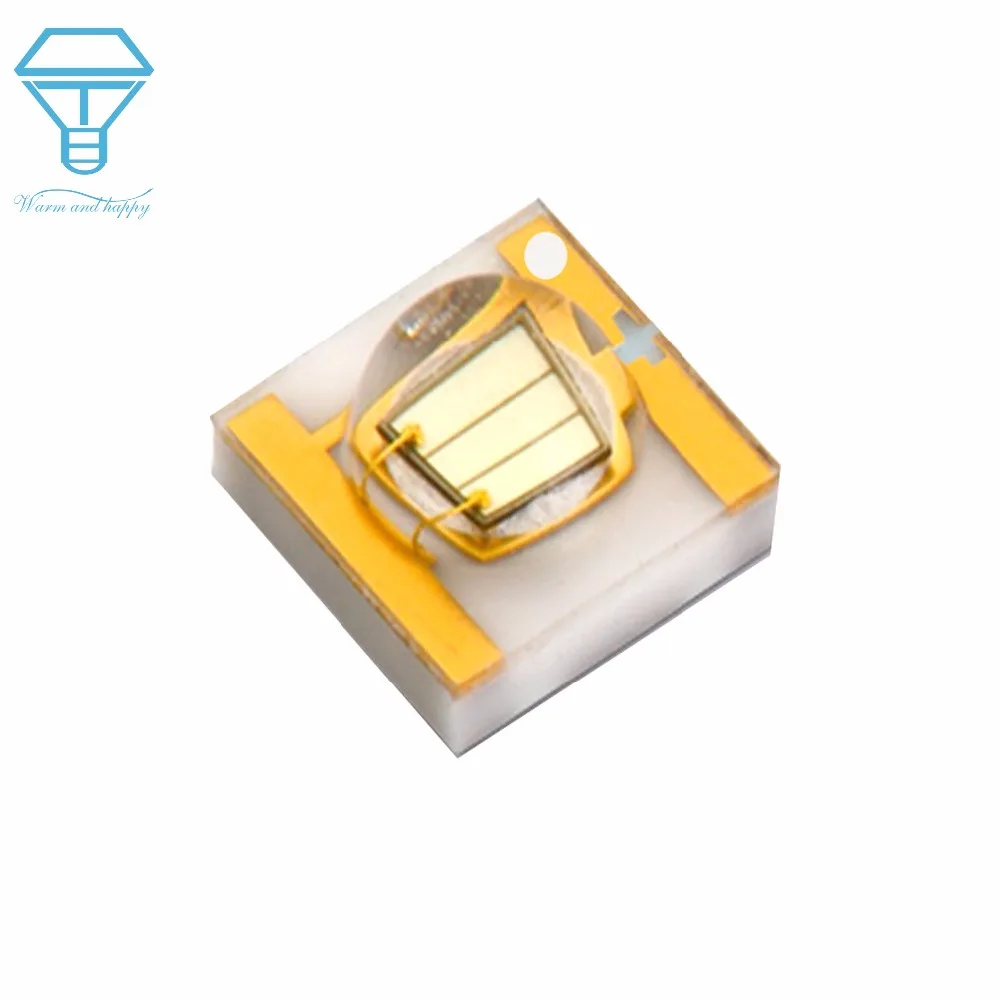 10 шт. 3535 УФ 3 Вт Высокая мощность фиолетовая Светодиодная лампа с бусинами