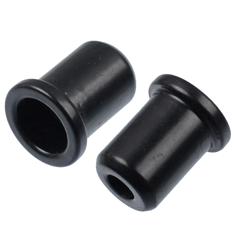 4pcs Electric Bass Guitar String Thru Body Ferrules Bushing Bridge Mounting Black-gold-Chrome | Спорт и развлечения
