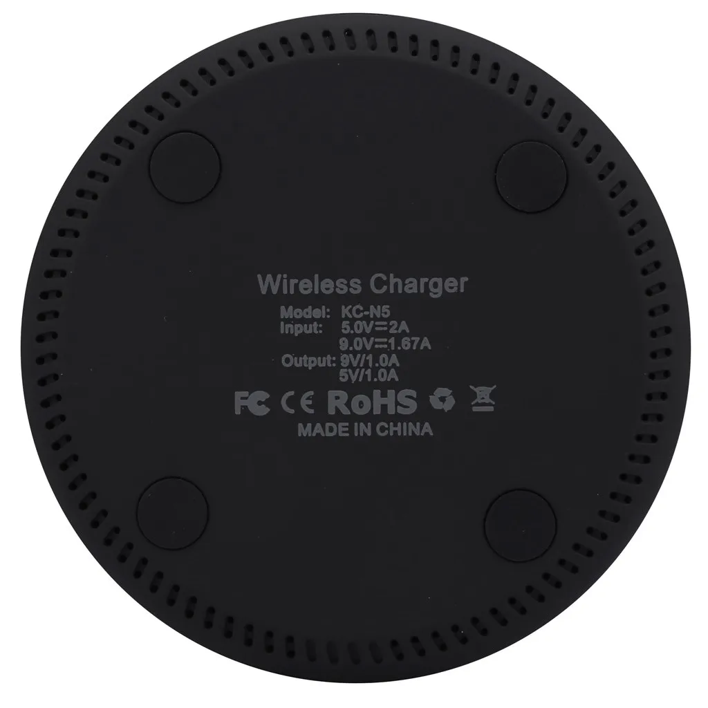 Qi Fast Wireless Charger Rapid Charging Stand For AirPods 2 for Samsung S10 Note 9 | Мобильные телефоны и аксессуары