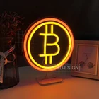 Неоновый светодиодный светильник для бара, спальни, ночного клуба, креативный Настольный светильник, настольная лампа