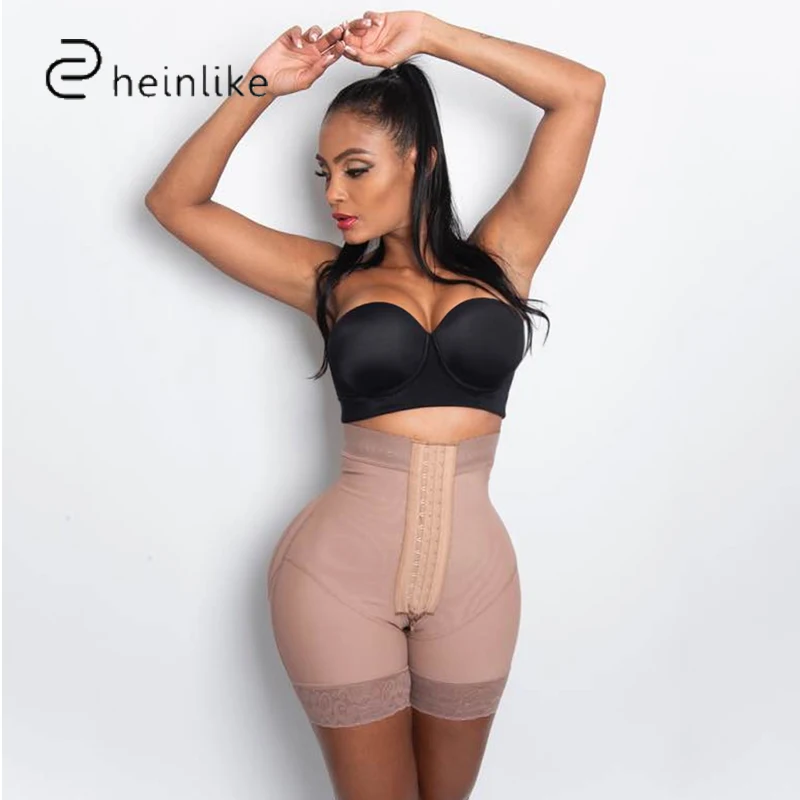 

Women's Underwear High Waist Ventre Plat Butt Lifter Double Compression Shapewear Shapers Shorts Skims Fajas Colombianas Cinta