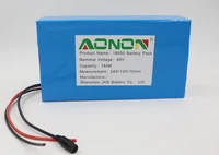 Factory customized 72v 50ah 18650 Rechargeable Lithium ion Battery pack
