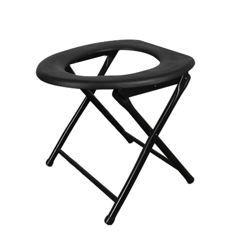 Портативный укрепить складной туалетный стул Кемпинг Альпинизм помощник для