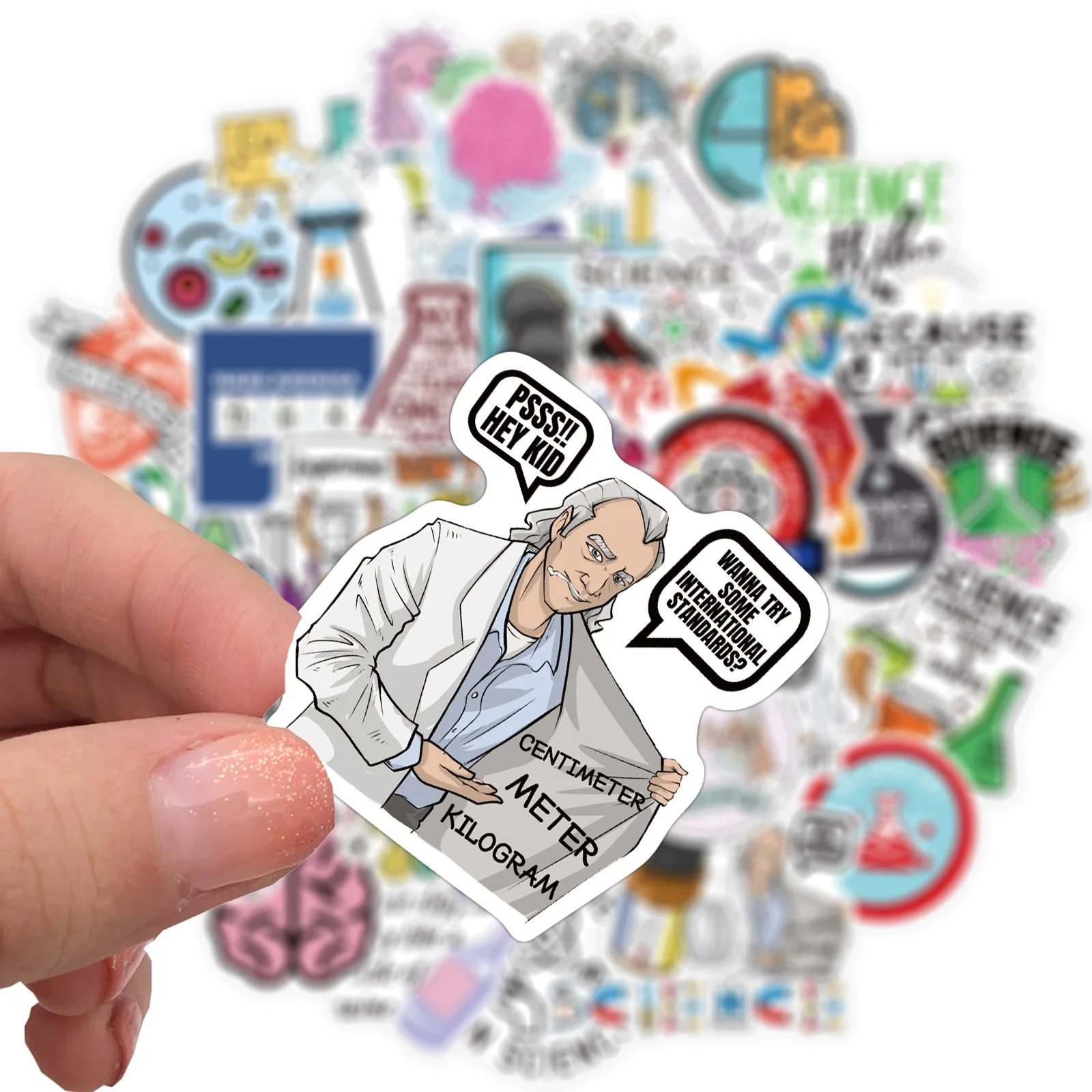 50 шт. водостойкие наклейки для ноутбука и гитары | Игрушки хобби