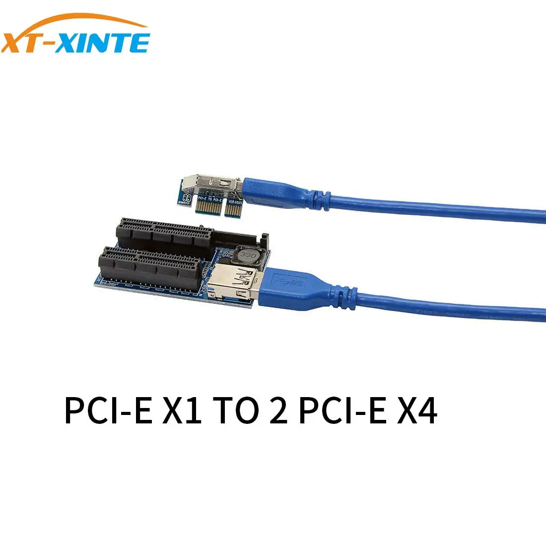 Адаптер PCI-E для карт адаптер PCI Express USB 3 0 расширитель PCIE Райзер Raiser USB3.0 SATA X1 на
