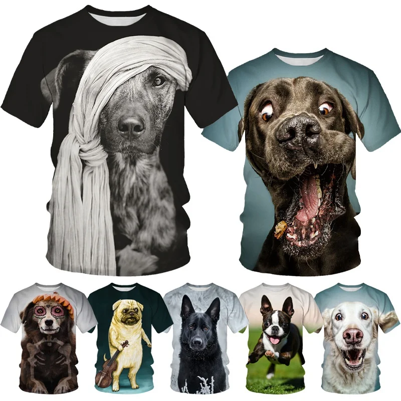 

Модная рубашка, топ на Хэллоуин, рисунок немецкой овчарки, 3D печать животных, собака, милые смешные футболки в стиле хип-хоп
