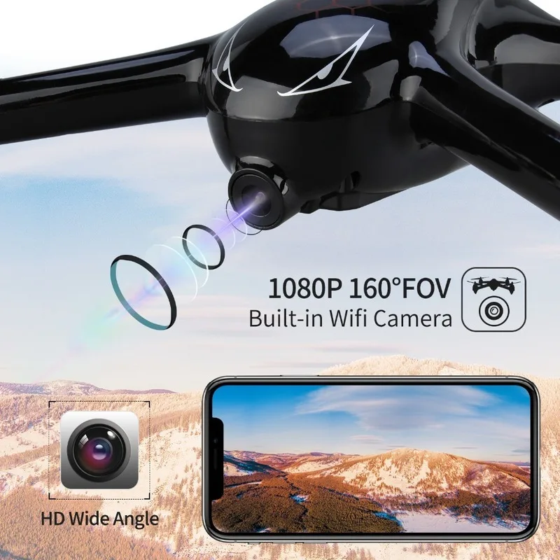 Квадрокоптер JJRC X8 с GPS и HD камерой FPV 1080p|Радиоуправляемые вертолеты| |